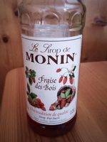 Sirop de fraises des bois