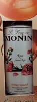 Le Sirop de MONIN Parfum Rose