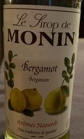 Sirop bergamote