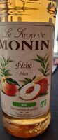 Sirop pêche bio