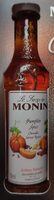 Sirop monin de citrouille épicée