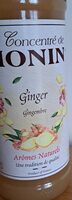 Le concentré de Monin - Gingembre