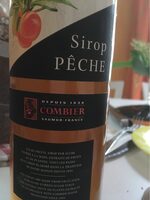 Sirop de pêche
