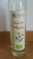 Sirop Bio Menthe