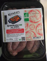 Chipolatas bio aux herbes