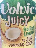 Volvic juicy au jus d'ananas coco