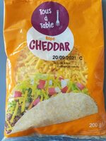Râpé cheddar
