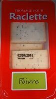 Fromage pour raclette poivre (25% MG)