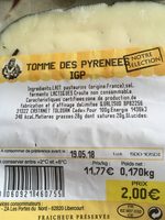 Tomme des pyrenees