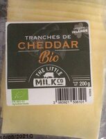 Tranches de cheddar Bio