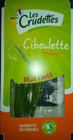 Ciboulette Crudette barquette de