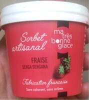 Sorbet fraise