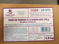 Pavés de poisson à la bordelaise