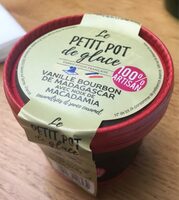 Crème glacée a la vanille bourbon de Madagascar
