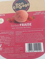 Sorbet fraise