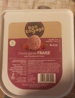 Crème glacée fraise
