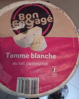 Tomme blanche au lait pasteurisé