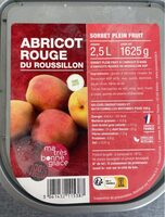 Sorbet Abricot rouge du Roussillon