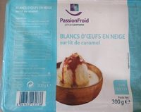 Blancs d'Œufs en Neige sur Lit de Caramel