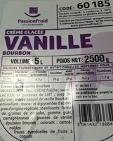 Crème glacée vanille