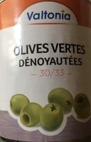 Olives vertes dénoyautées