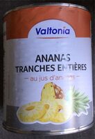 Ananas tranches entières