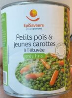 Petits pois and jeunes carottes