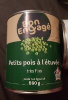 Petits pois á l'étuvée
