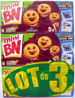 Mini BN Goût Chocolat (lot de 3)