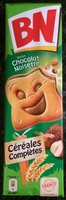 Biscuit au céréales et au chocolat noisette