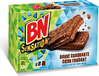 Barres-biscuits au chocolat au lait