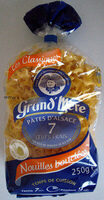 Pâtes d'Alsace 7 Œufs Frais, Nouilles bouclées (Les Classiques)