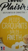 Petits craquants salés Aneth