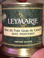 Bloc de foie gras de canard avec morceaux