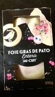 Foie gras de pato entero mi-cuit