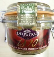 Bocal Foie Gras De Canard Entier
