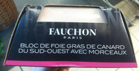 Bloc de foie gras de canard du Sud-Ouest avec morceaux