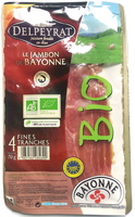 Jambon de Bayonne - 4 fines tranches