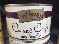 Canard Confit aux Lentilles