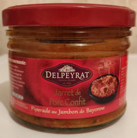 Jarret de porc confit