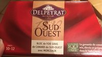 Bloc de Foie Gras de Canard du Sud-Ouest avec Morceaux
