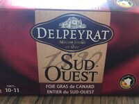 Delpeyrat foie gras canard entier 420g IGP