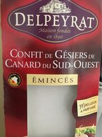 Confit Gésiers Canard
