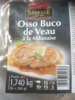 Osso Buco de veau a la milanaise