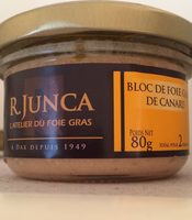 Bloc de foie gras de canard