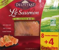 Saumon fumé bio