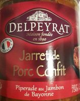 Jarret de porc confit