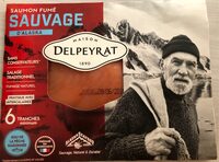Saumon fumé sauvage d'Alaska
