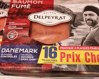 Saumon fumé  danemark