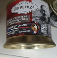 Bloc de foie gras de canard du Sud-Ouest